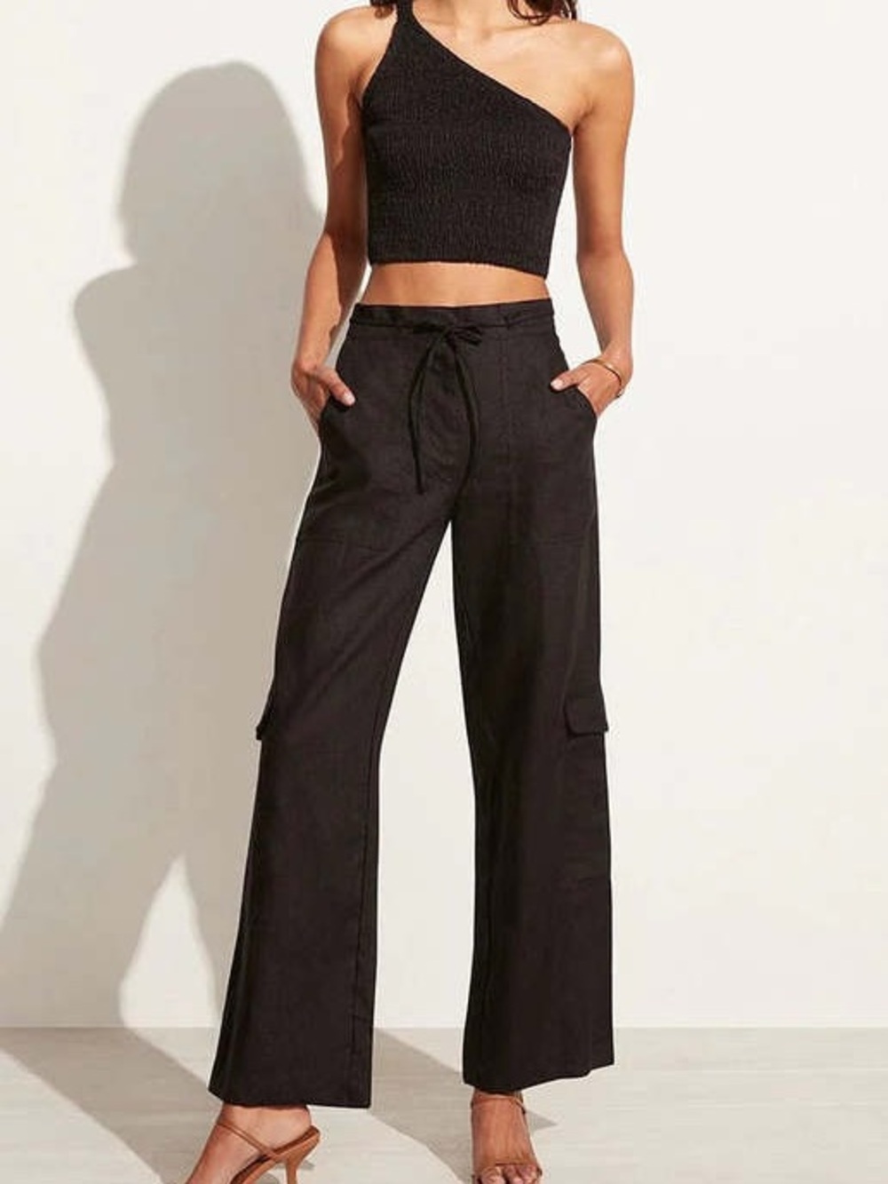 Faithfull the Brand Relais Linen Cargo Pants